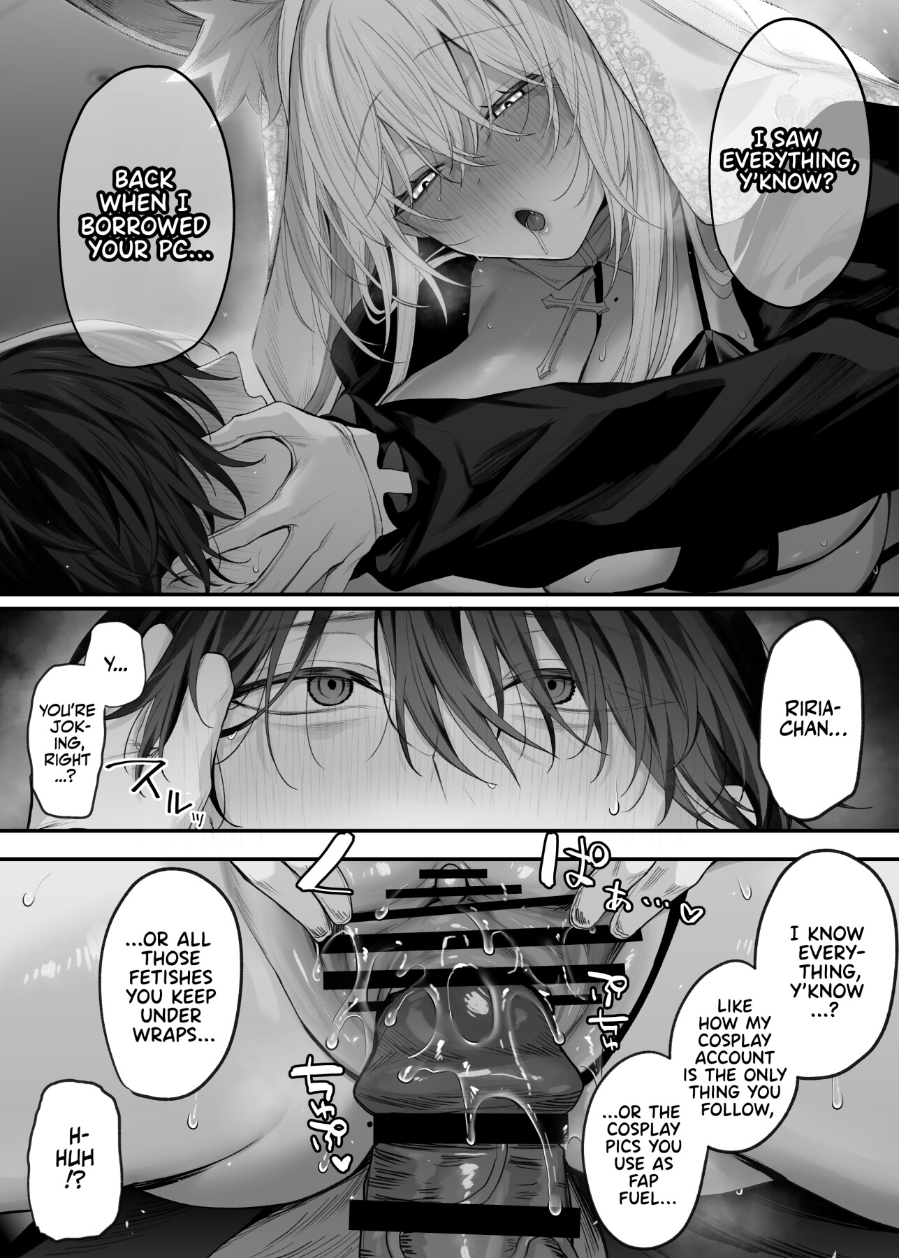 Hentai Manga Comic-My Little Sister's Friend Was My G-Cup Cosplayer Oshi 2!-Read-34
